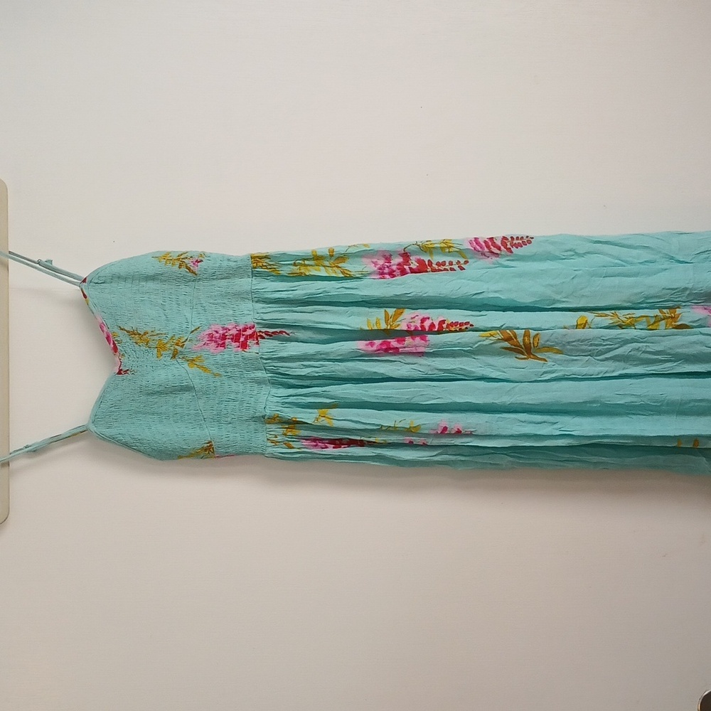 Free People Intimately "Turquoise" Rayon Maxi Dress in Size XS (NWT)